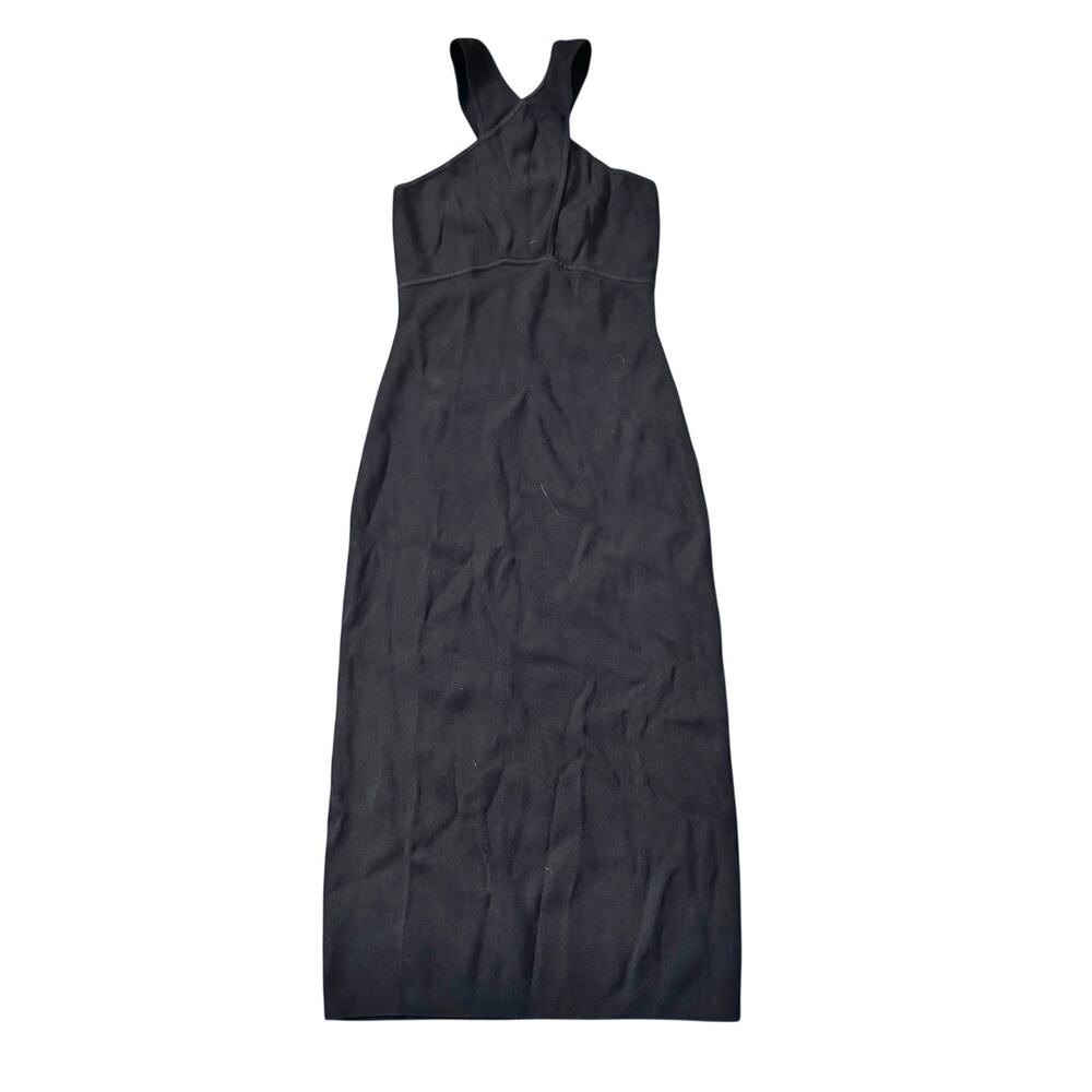 Polo Ralph Lauren Bodycon Stretch Midi Dress Black